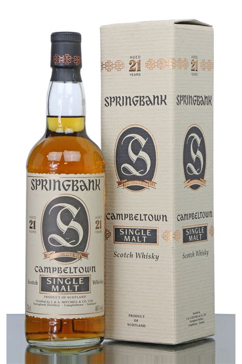 springbank whisky 21 year old.